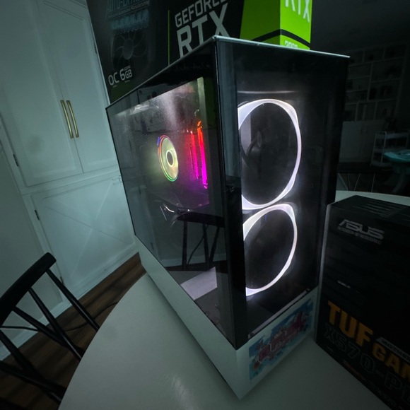 Gaming PC with RGB Lighting and Dual Fans,All Products : American Fashion Style Bags On Sale